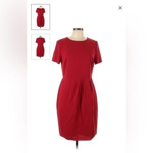 LOFT Outlet Size 10 red dress